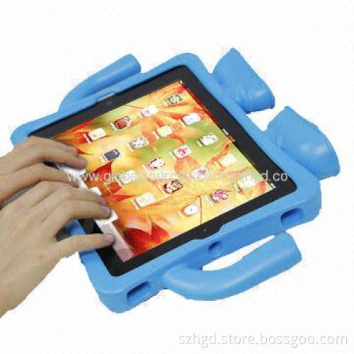 Kids' Case for iPad 2/3/4 with Handle and Stand Design, Free Standing, Customized Logos Welcomed